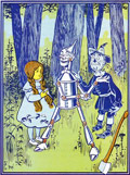 Illustration of the Wizard of Oz