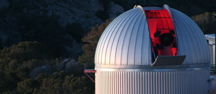 SARA Observatory at dusk