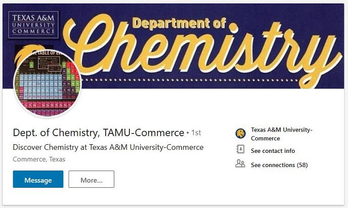 Picture of Linked-In Homepage
