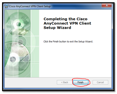 Setup is Complete, click next